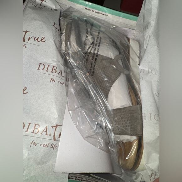 Diba True GREEN CLOVER Cushioned Wedge Sandal in Taupe US Size 11 or 12 New $119 - Picture 13 of 13